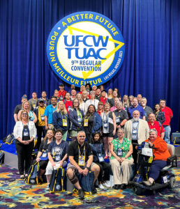 UFCW Locals 175 & 633 delegates to the 2023 International Convention.
