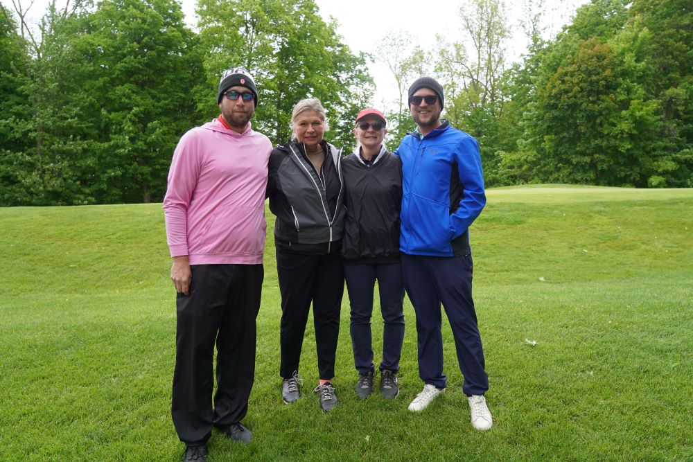 Golfers at the UFCW Locals 175 & 633 annual golf tournament 2025.