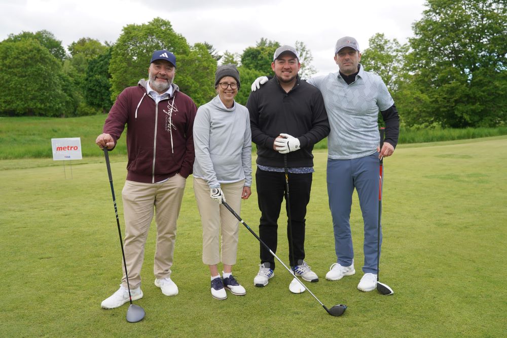 Golfers at the UFCW Locals 175 & 633 annual golf tournament 2025.