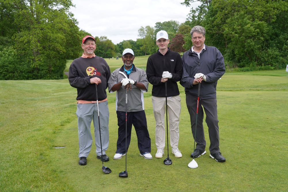 Golfers at the UFCW Locals 175 & 633 annual golf tournament 2025.
