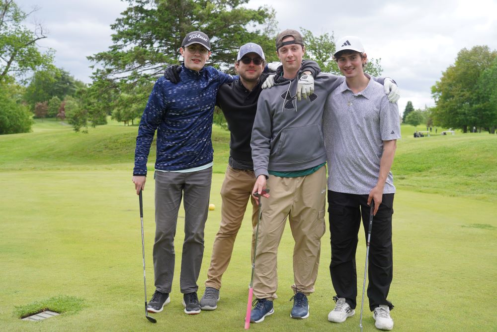 Golfers at the UFCW Locals 175 & 633 annual golf tournament 2025.