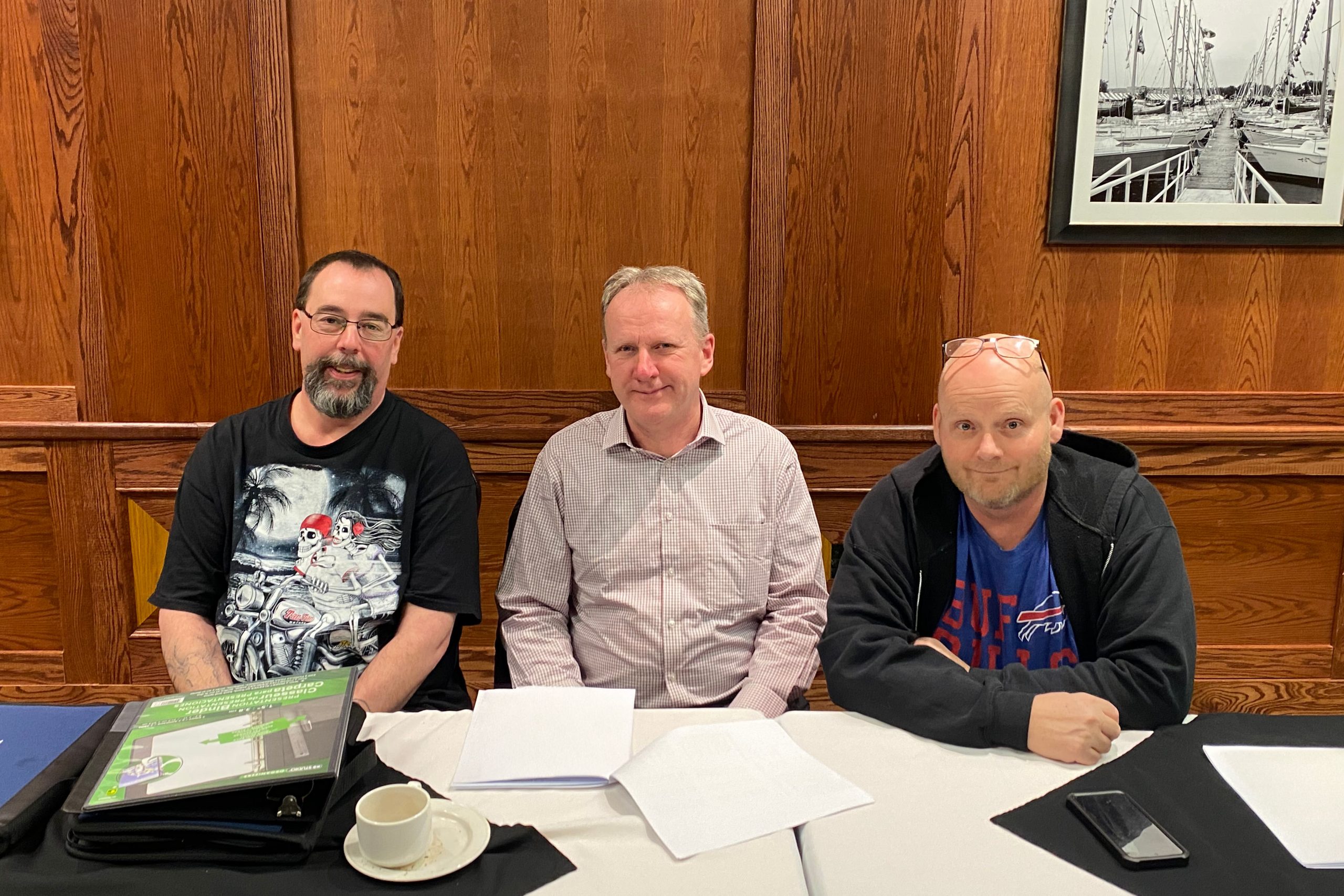 Core Molding Technology members smiling for a photo. 